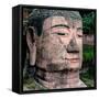 China 10MKm2 Collection - Giant Buddha of Leshan-Philippe Hugonnard-Framed Stretched Canvas