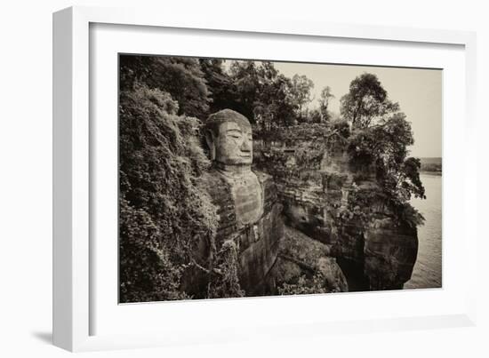 China 10MKm2 Collection - Giant Buddha of Leshan-Philippe Hugonnard-Framed Photographic Print