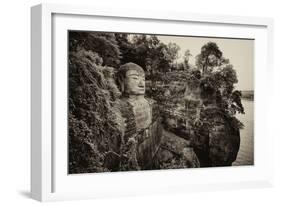 China 10MKm2 Collection - Giant Buddha of Leshan-Philippe Hugonnard-Framed Photographic Print