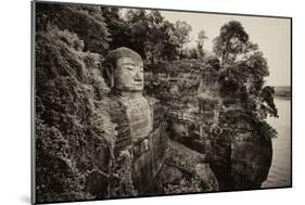 China 10MKm2 Collection - Giant Buddha of Leshan-Philippe Hugonnard-Mounted Photographic Print