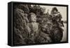 China 10MKm2 Collection - Giant Buddha of Leshan-Philippe Hugonnard-Framed Stretched Canvas