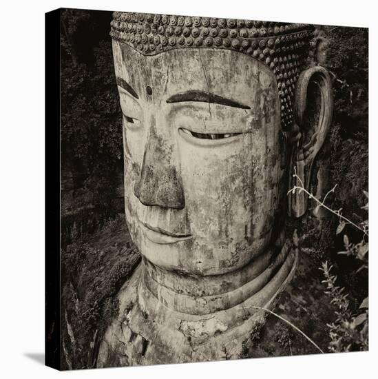 China 10MKm2 Collection - Giant Buddha of Leshan-Philippe Hugonnard-Stretched Canvas