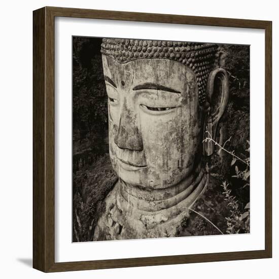 China 10MKm2 Collection - Giant Buddha of Leshan-Philippe Hugonnard-Framed Photographic Print