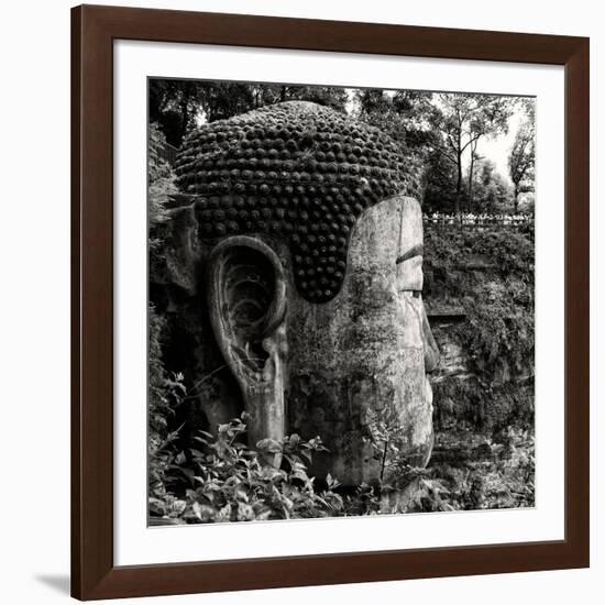 China 10MKm2 Collection - Giant Buddha of Leshan-Philippe Hugonnard-Framed Photographic Print