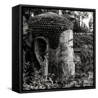 China 10MKm2 Collection - Giant Buddha of Leshan-Philippe Hugonnard-Framed Stretched Canvas