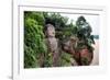 China 10MKm2 Collection - Giant Buddha of Leshan-Philippe Hugonnard-Framed Photographic Print