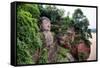 China 10MKm2 Collection - Giant Buddha of Leshan-Philippe Hugonnard-Framed Stretched Canvas