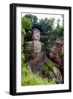 China 10MKm2 Collection - Giant Buddha of Leshan-Philippe Hugonnard-Framed Photographic Print