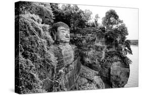 China 10MKm2 Collection - Giant Buddha of Leshan-Philippe Hugonnard-Stretched Canvas