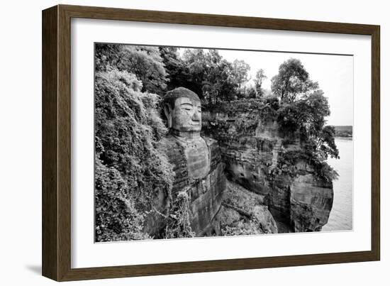 China 10MKm2 Collection - Giant Buddha of Leshan-Philippe Hugonnard-Framed Photographic Print