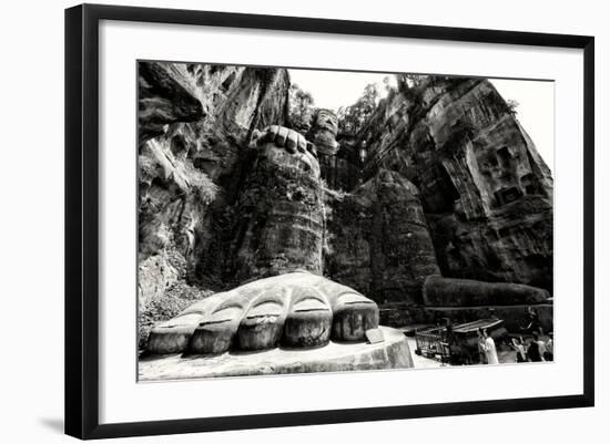 China 10MKm2 Collection - Giant Buddha of Leshan-Philippe Hugonnard-Framed Photographic Print