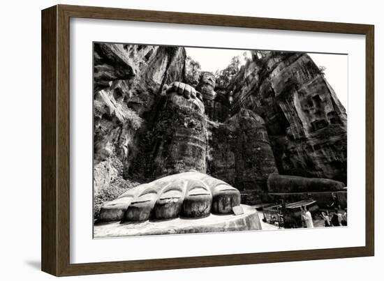 China 10MKm2 Collection - Giant Buddha of Leshan-Philippe Hugonnard-Framed Photographic Print