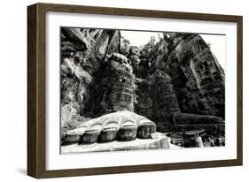 China 10MKm2 Collection - Giant Buddha of Leshan-Philippe Hugonnard-Framed Photographic Print