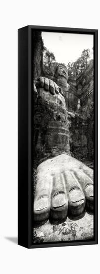 China 10MKm2 Collection - Giant Buddha of Leshan-Philippe Hugonnard-Framed Stretched Canvas