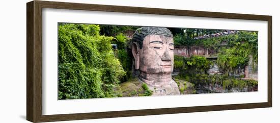 China 10MKm2 Collection - Giant Buddha of Leshan-Philippe Hugonnard-Framed Photographic Print