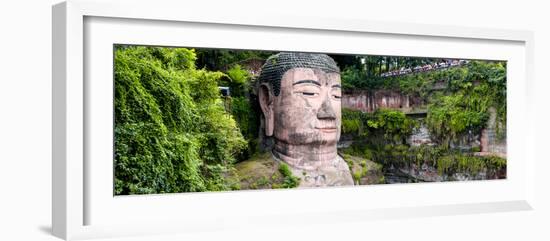 China 10MKm2 Collection - Giant Buddha of Leshan-Philippe Hugonnard-Framed Photographic Print