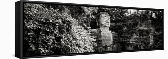 China 10MKm2 Collection - Giant Buddha of Leshan-Philippe Hugonnard-Framed Stretched Canvas