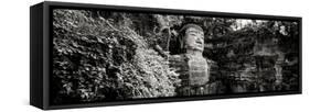 China 10MKm2 Collection - Giant Buddha of Leshan-Philippe Hugonnard-Framed Stretched Canvas