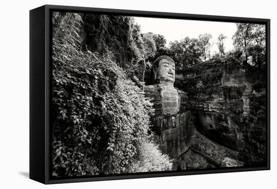 China 10MKm2 Collection - Giant Buddha of Leshan-Philippe Hugonnard-Framed Stretched Canvas