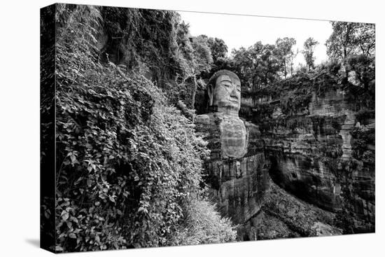 China 10MKm2 Collection - Giant Buddha of Leshan-Philippe Hugonnard-Stretched Canvas