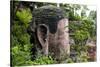 China 10MKm2 Collection - Giant Buddha of Leshan-Philippe Hugonnard-Stretched Canvas