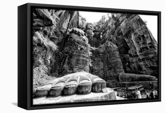 China 10MKm2 Collection - Giant Buddha of Leshan-Philippe Hugonnard-Framed Stretched Canvas