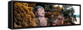 China 10MKm2 Collection - Giant Buddha of Leshan-Philippe Hugonnard-Framed Stretched Canvas