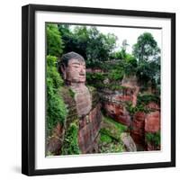 China 10MKm2 Collection - Giant Buddha of Leshan-Philippe Hugonnard-Framed Photographic Print