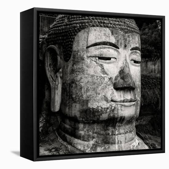 China 10MKm2 Collection - Giant Buddha of Leshan-Philippe Hugonnard-Framed Stretched Canvas