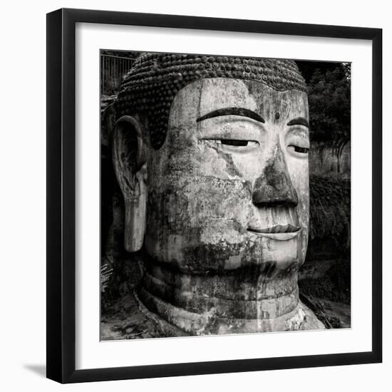 China 10MKm2 Collection - Giant Buddha of Leshan-Philippe Hugonnard-Framed Photographic Print