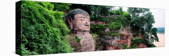 China 10MKm2 Collection - Giant Buddha of Leshan-Philippe Hugonnard-Stretched Canvas