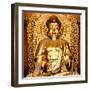 China 10MKm2 Collection - Gold Buddha-Philippe Hugonnard-Framed Photographic Print