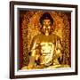 China 10MKm2 Collection - Gold Buddha-Philippe Hugonnard-Framed Photographic Print