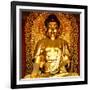 China 10MKm2 Collection - Gold Buddha-Philippe Hugonnard-Framed Photographic Print