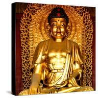 China 10MKm2 Collection - Gold Buddha-Philippe Hugonnard-Stretched Canvas