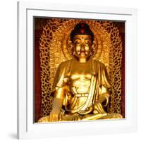 China 10MKm2 Collection - Gold Buddha-Philippe Hugonnard-Framed Photographic Print