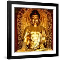 China 10MKm2 Collection - Gold Buddha-Philippe Hugonnard-Framed Photographic Print