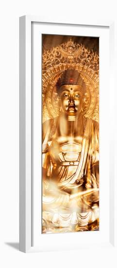 China 10MKm2 Collection - Gold Buddha-Philippe Hugonnard-Framed Photographic Print