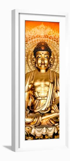 China 10MKm2 Collection - Gold Buddha-Philippe Hugonnard-Framed Photographic Print