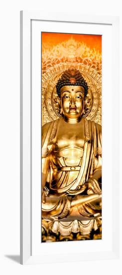 China 10MKm2 Collection - Gold Buddha-Philippe Hugonnard-Framed Photographic Print