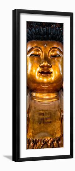 China 10MKm2 Collection - Gold Buddha-Philippe Hugonnard-Framed Photographic Print