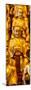 China 10MKm2 Collection - Gold Buddhist Statue in Longhua Temple-Philippe Hugonnard-Mounted Photographic Print