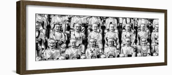 China 10MKm2 Collection - Gold Buddhist Statue in Longhua Temple-Philippe Hugonnard-Framed Photographic Print