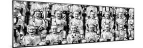 China 10MKm2 Collection - Gold Buddhist Statue in Longhua Temple-Philippe Hugonnard-Mounted Photographic Print