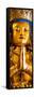 China 10MKm2 Collection - Gold Buddhist Statue in Longhua Temple-Philippe Hugonnard-Framed Stretched Canvas