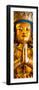 China 10MKm2 Collection - Gold Buddhist Statue in Longhua Temple-Philippe Hugonnard-Framed Photographic Print