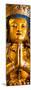 China 10MKm2 Collection - Gold Buddhist Statue in Longhua Temple-Philippe Hugonnard-Mounted Photographic Print