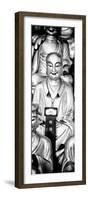 China 10MKm2 Collection - Gold Buddhist Statue in Longhua Temple-Philippe Hugonnard-Framed Photographic Print