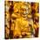 China 10MKm2 Collection - Gold Buddhist Statue in Longhua Temple-Philippe Hugonnard-Stretched Canvas