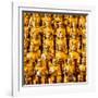 China 10MKm2 Collection - Gold Buddhist Statue in Longhua Temple-Philippe Hugonnard-Framed Photographic Print